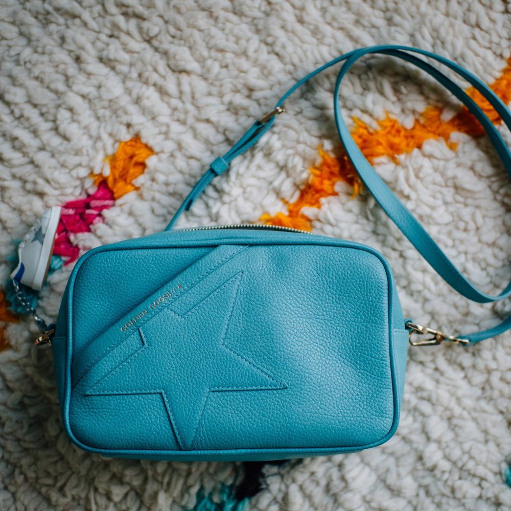 Golden Goose crossbody leather star bag - Limited edition color